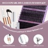 Ocean Pearl Lash Clusters 320PCS 11-20mm Lash Extension Kit 30D+40D+60D