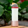 Botella de agua de silicona Boot, Bling antideslizante manga protectora