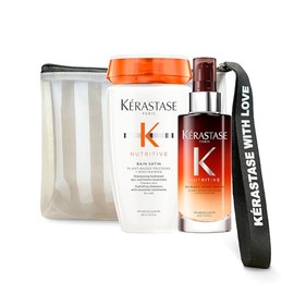 Kérastase Set Shampoo Bain Satin Riche 250ml + 8H Magic Night Serum 90ml
