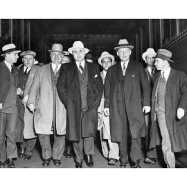 AL CAPONE GANG 8X10 PHOTO MAFIA ORGANIZED CRIME MOBSTER MOB PICTURE TEAM ASSOC
