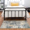Morebes Modern 2x4 Bathroom Runner Rugs, Washable Abstract Rug Runners
