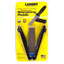 Lansky Sharpeners Fine Folding Diamond Paddle - Black