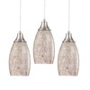 karyfine Milk Mini Glass Pendant Lights,Blown Art Glass Pendant Hanging