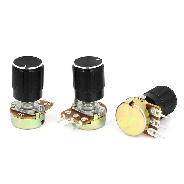 uxcell Control Pot Potentiometer, Semi-Fixed Resistance Trimmer Pot, Variable Resistor,