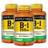 MASON NATURAL Vitamin B1 250mg Daily Energy Support Tablets 300