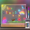 Wireless Acrylic Dry Erase with Light,12 x 10 Light up