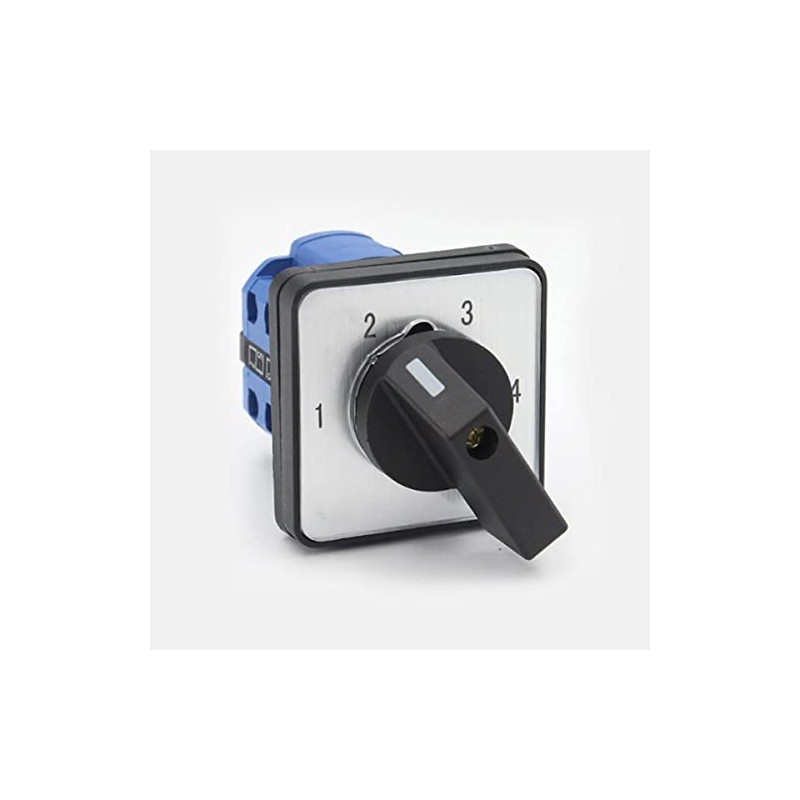 TOP-VIGOR Universal Rotary Cam Selector,Changeover Switch,Changeover Selector Switch LW26-20 6E1111/2