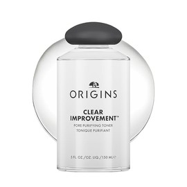 Origins Clear Improvement Pore Purifying Toner | Reduces Shine & Great for Oily Skin | With Salicylic Acid, 5 Fl Oz
