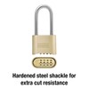 Master Lock 175DLHWD Set Your Own Word Combination Padlock 2-1/4