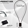 Pack of 2 3-Digit Combination Lock with 50 cm Wire