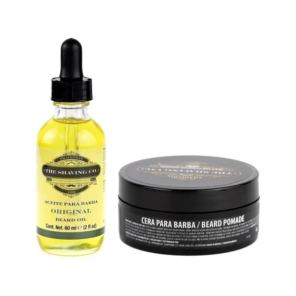 Kit The Shaving Co incluye aceite de barba tsc-002 y