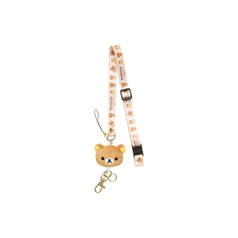 San-X Rilakkuma Reel Neck Strap AY91401