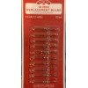 Holiday Time Mini Replacement Christmas Light Bulbs Clear 2.5 Volt