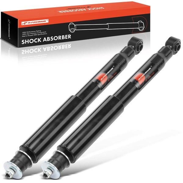 A-Premium Rear Pair (2) Shock Absorber Assembly Compatible with Kia