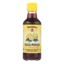 UD_Marukan Yuzu Ponzu Soy Dressing with Yuzu Citrus Premium 12 Fz Case 6 Bottles Kosher Halal Certified Ingredients Soybean Eggs