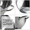 KADAX Stainless Steel Noodle Strainer Colander Colander Kitchen Colander Filter