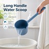 Long-Handle Water Scoop with Pour Spout – Large-Capacity PP Plastic