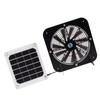 Solar Exhaust Fan 100W Solar Panel with 13.5inch Fan Waterproof