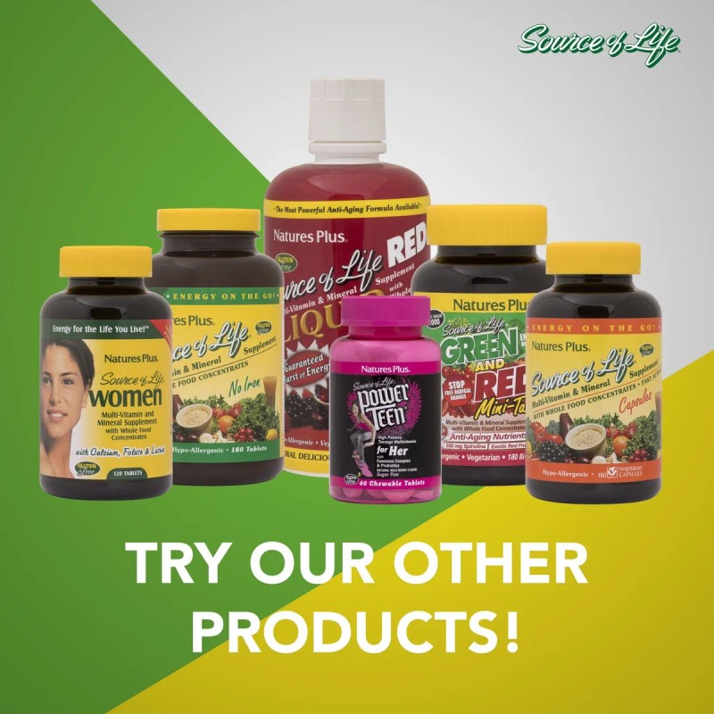 Multivitamínico Nature's Plus Source Of Life Women 120 Compr