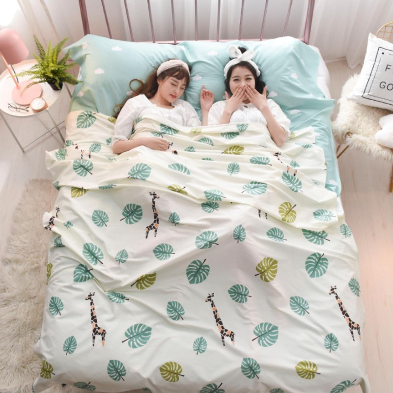 TRIWONDER Sleeping Bag Liner Cotton Sleeping Sack Travel Sheet Portable