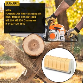 Panari MS250 Air Filter for STIHL MS 250 MS210 MS230 021 023 025 Chainsaw Repalce 1123 120 1613, 1123 120 1612, MS 250 Air Filter