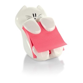 Post-it Pop-up Note Dispenser Cat Design 3x3 in 1 Dispenser/Pack (CAT-330 White)