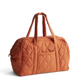 Vera Bradley Women's Nylon Large Miramar Weekender, Potter's Clay