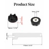 3 Pack Blender Coupler for KitchenAid 9704230, Replacement Blender Rubber