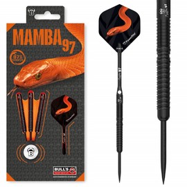 BULL'S Mamba M6 Dart, Black, 25 g