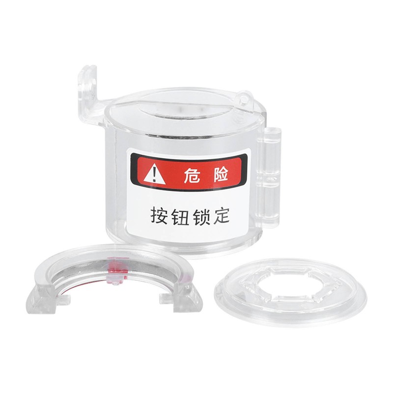 Push Button Switch Guard Case Transparent Impact Resistant Emergency Stop