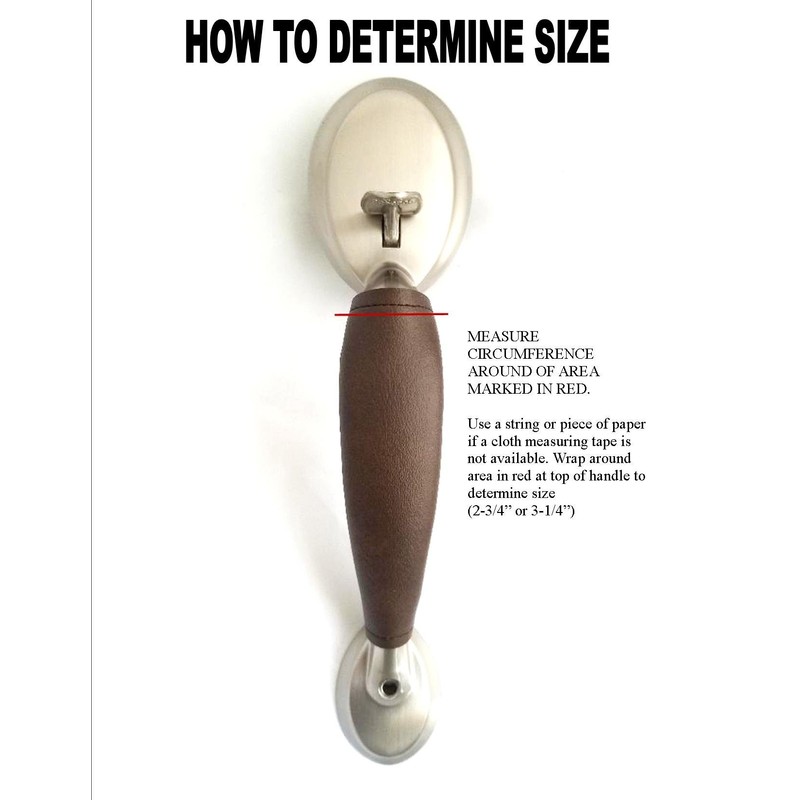Front Door Handle Cover (Brown, 2-3/4" Circumference)
