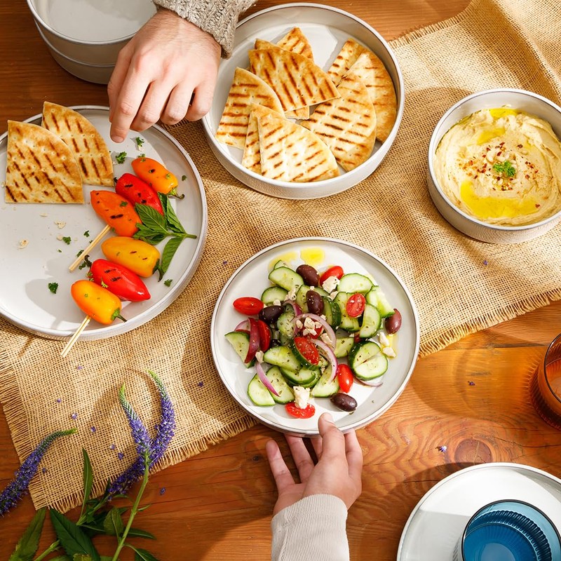 Bloomhouse - Oprah's Favorite Things - Santorini Mist Double Bowl