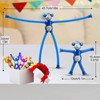 YAHAZORR Pop Tubes Monkey Toys for Kids, 4 Pack Telescopic