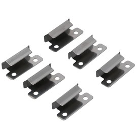 AllGIFT 20 Pcs 3D Ender 3 Glass Bed Clips,3D Printer Lattice Glass Holder, 3D Printer Heated Bed Glass Bed Clips for Ender 3 Series