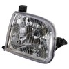 TRQ Passenger Side Headlight Assembly Compatible with 2000-2004 Toyota Tundra