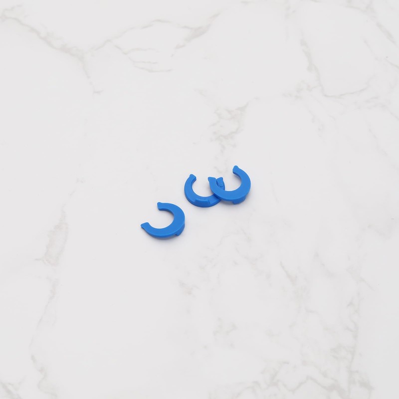 VGOL 100pcs 1/4 inch Plastic Locking Clips Locking Quick Connect