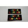 Video Game Name Patch Iron On Patches