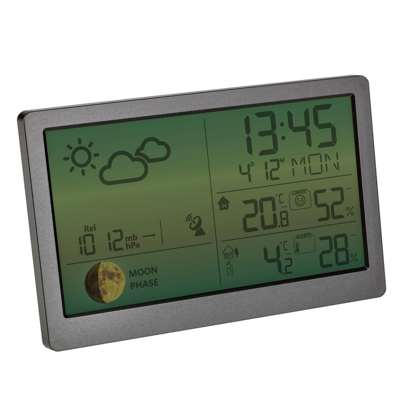 TFA Dostmann Luna Sky 35.1169 Wireless Digital Weather Station with