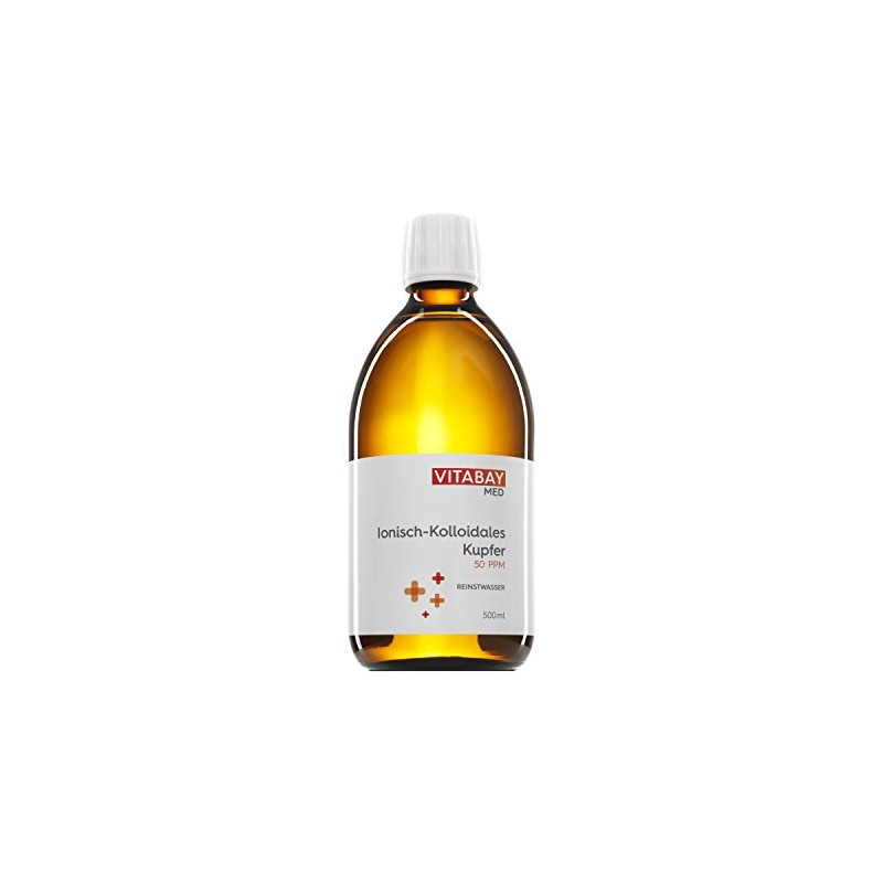 Colloidal Copper 50 PPM – Highly Concentrated (Purity 99.99%) (500