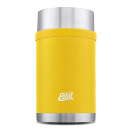 Esbit Sculptor Thermal Food Container 1000 ml in Sunshine Yellow Stainless Steel for Hot and Cold Food