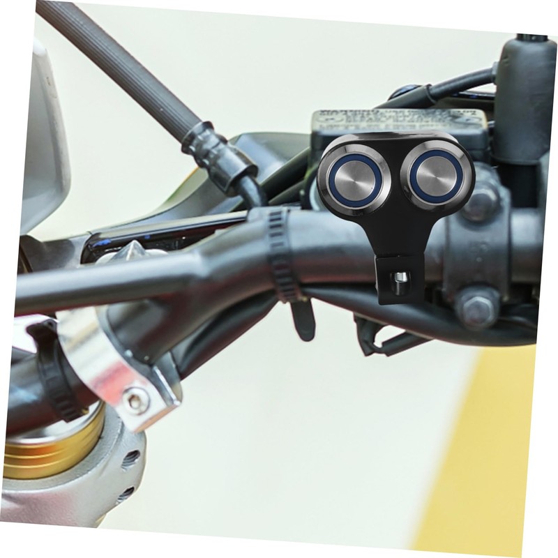 FUNOMOCYA Motorcycle Replacement Switch 7/8''/22mm Handlebar Switch with Fog Light