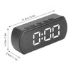 Digital Alarm Clocks, Simple Small Electronic Desk Clock -1050℃ ABS