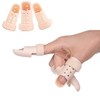 Plastic Finger Splints,3-Size Pack Mallet Finger Brace Mallet Dip Finger