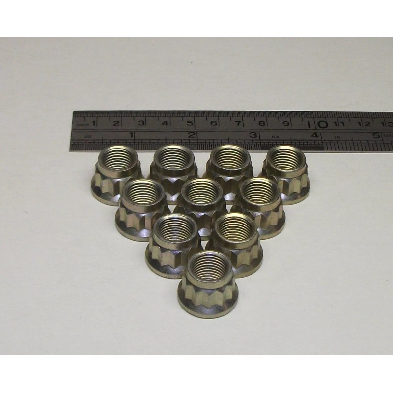 SPS Technologies 1/2-20 12 Point Jet Nuts Self Locking Extended