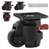 TESUMI Leveling Casters Wheels Set of 4, Heavy Duty 2200LBS