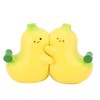 2Pcs Banana Bookend Hugging Bookends Cartoon Resin Bookend Book Stopper