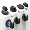 6 Pack Magnetic Cable Holders - Minimalist Cord Organizer