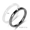 PAURO Women's Classic Engagement Wedding Band Rings Ceramic, Ceramic