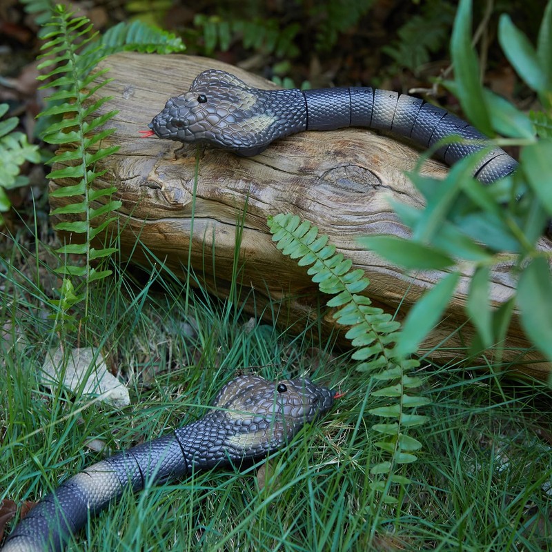 Remote Control Snakes Realistic Rc Snake Prank Cobra Rechargeable Smart