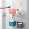 Shower Hanging 2Pcs Plastic Hanging Storage Basket Hanging Shower Kitchen